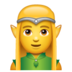 WhatsApp里的男精灵emoji表情