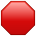 WhatsApp里的停车标志emoji表情