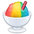 WhatsApp里的刨冰emoji表情