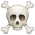WhatsApp里的头骨和交叉骨/骷髅emoji表情