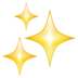 WhatsApp里的火花emoji表情