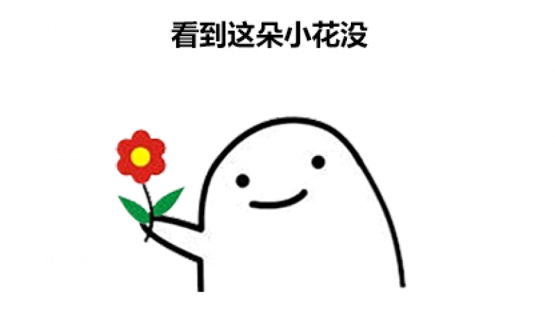 斗图必备表情包 | 看到这朵花没？丢掉也不给你！